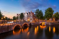 L'ambiance du soir à Amsterdam