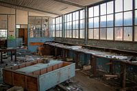Abandoned industry workshop