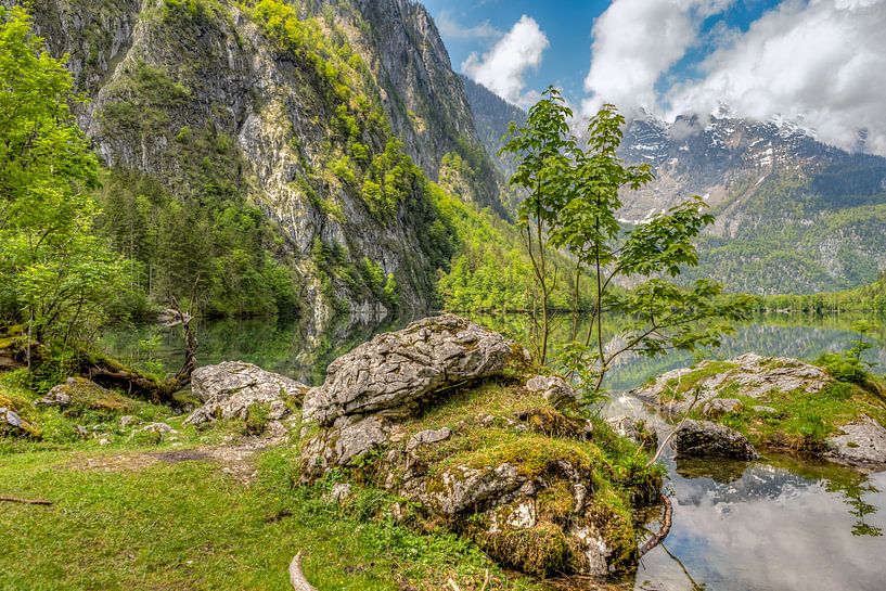 Obersee in Berchtesgadener Land by Maurice Meerten