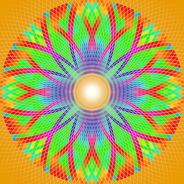 Regenbogenblume 2 von Henk Schellekens