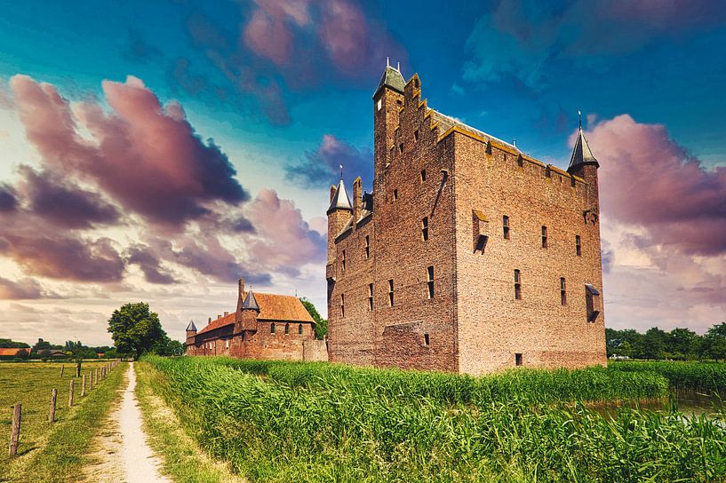 Schloss Doornenburg Niederlande von Hilda Weges