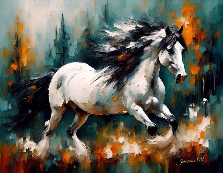 Die Schönheit von Pferden 10 von Johannas Art Creations