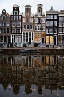 Sur les canaux d'Amsterdam