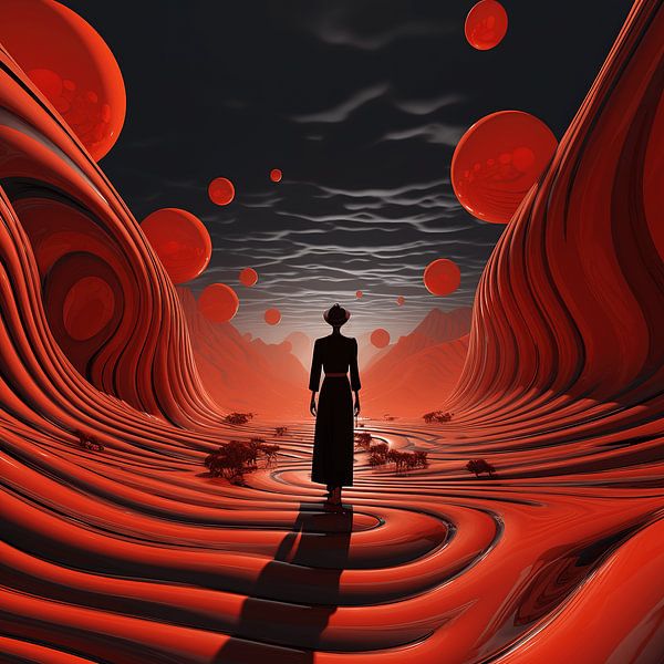 Eine surreale Reise durch die Wüste von Art Lovers