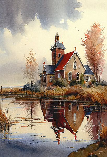 Schöne Umgebung in den Niederlanden von But First Framing