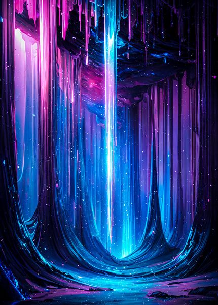 Grotte colorée par Ruzerin