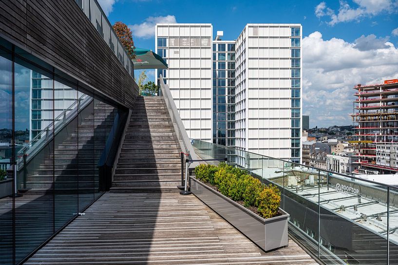 Brüsseler Dachterrasse von Werner Lerooy