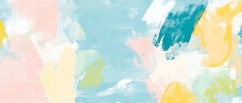 Farbspiel in Pastelltönen von Poster Art Shop