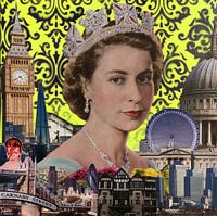 Queen, 2015, (mixed media)