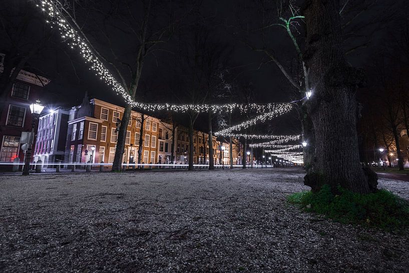 Lange Voorhout de nuit, La Haye par Wouter Kouwenberg