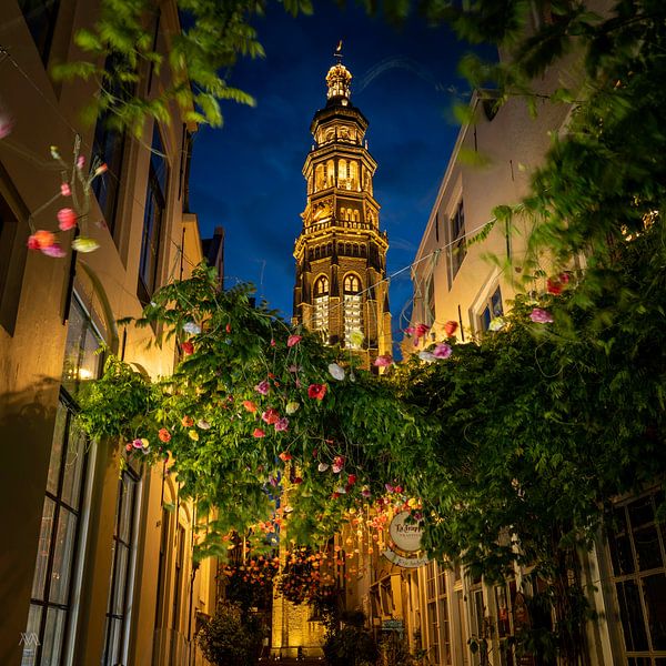 Abbey tower - the Lange Jan - Middelburg by Michel Swart