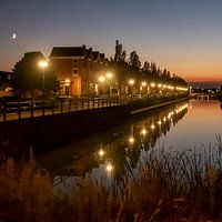 Sunset at moat houses Heeswijkse Kampen, Cuijk 2