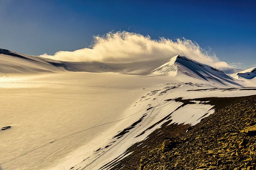 Glacier Larsbreen au Svalbard par Kai Müller