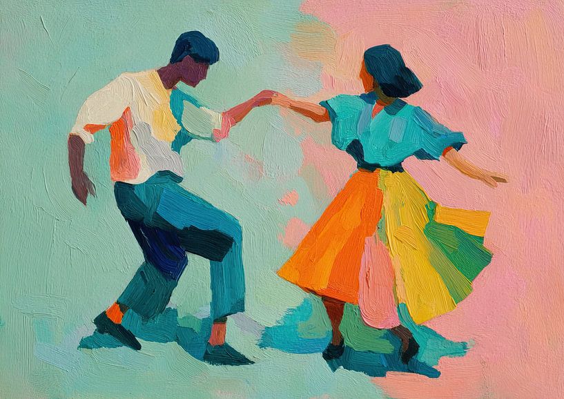 Dans Vrouw | Swinging into Joyful Moments van De Mooiste Kunst