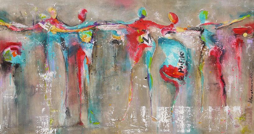 Dance people 2 von Atelier Paint-Ing