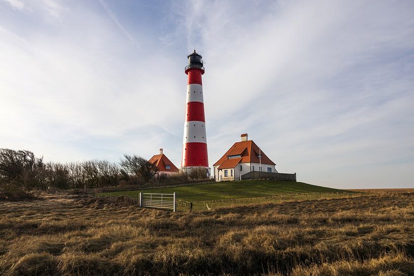 Westerheversand lighthouse by Frank Herrmann