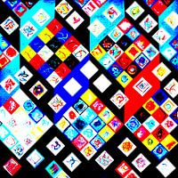 EH PAINTING ART 2007 #0247 Mosaïque vivacité