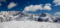 Panorama des Dolomites avec trois créneaux