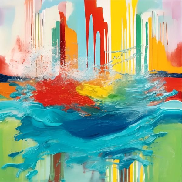 Abstrakt Water Splash - Trouble J63 von Team W 32 Gallery