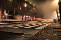 HDR foto van mistig Nijverdal