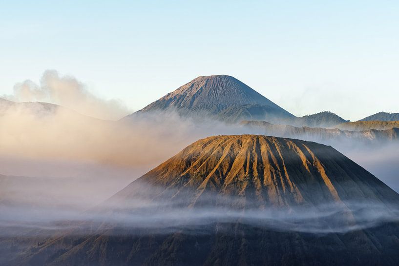 Morning light at volcano Mt. Bromo by Ralf Lehmann