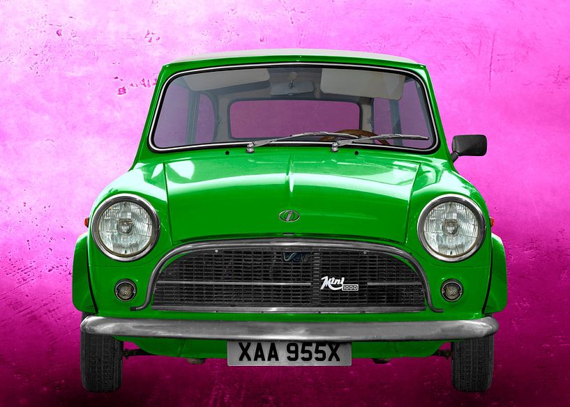 Innocenti Mini Minor 850 in green von aRi F. Huber