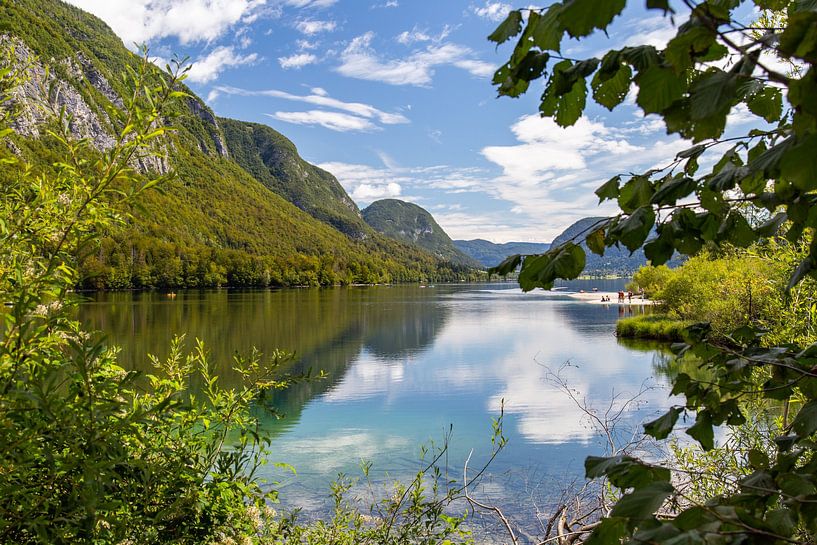 Reflection on the lake by Louise Poortvliet