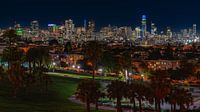 Mission Dolores Park at Night in San Francisco 2025