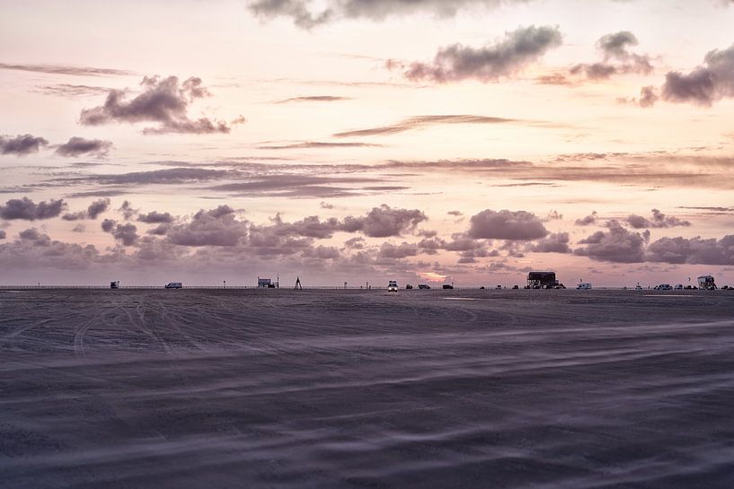 Sunset at the Beach by Mike Ahrens
