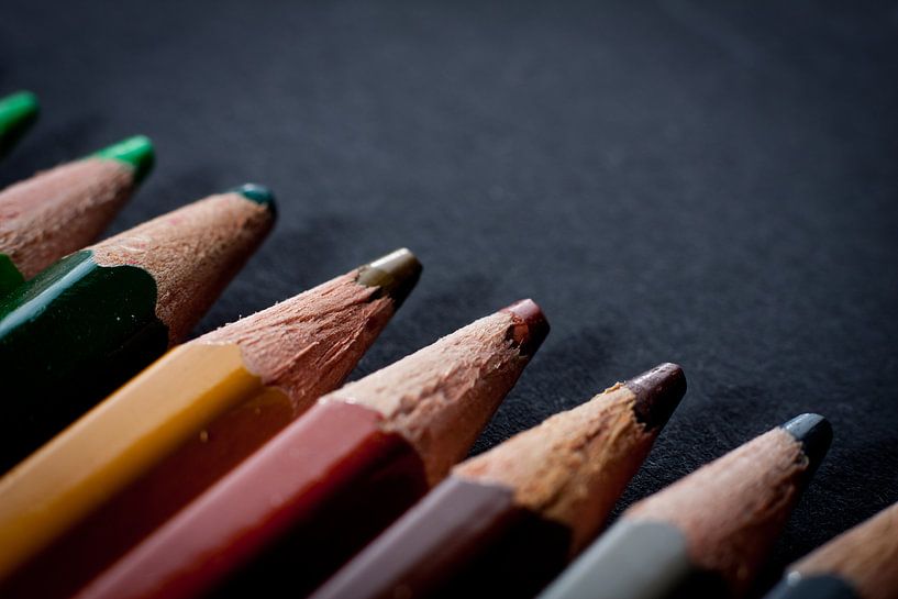 Kleurpotloden von Victor van Dijk