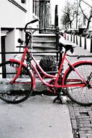 The red bike - Amsterdam