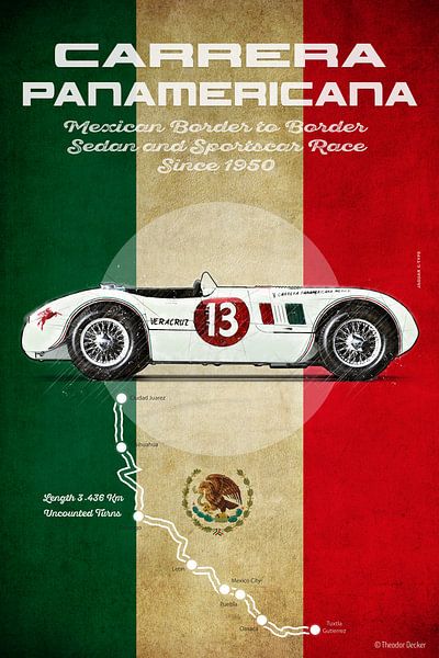 Carrera Panamericana Vintage J par Theodor Decker