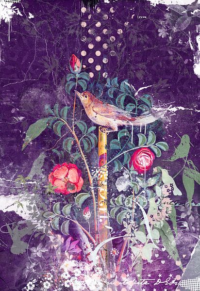 Pompeji-Vogel von Teis Albers