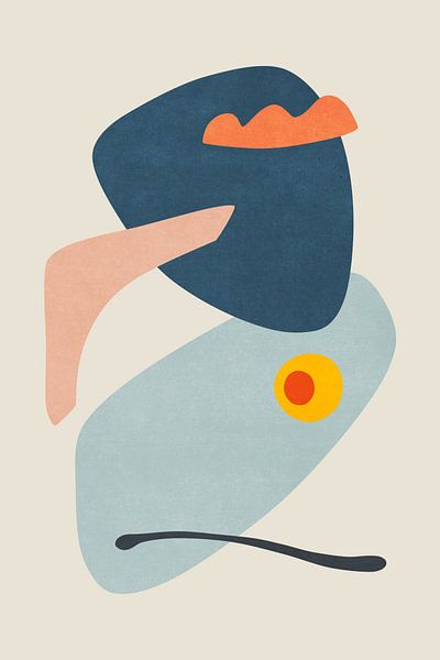 Berg- und Seeformen Farbe und Formen von amini54 