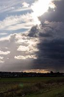 Ein heftiger Schauer ist im Anmarsch