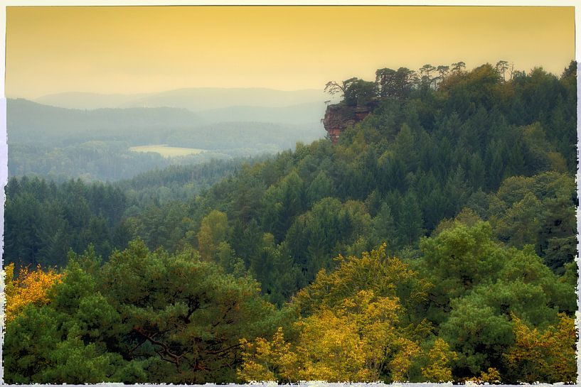 FORET DU PALATINAT Paysage montagneux - palatinate forest par Bernd Hoyen