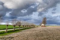 Arbeidershuisje bij de dijk