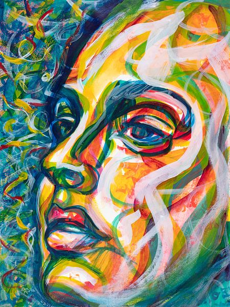 Portrait Konstruktion von ART Eva Maria