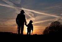 Ich nehme Sie bei der Hand.