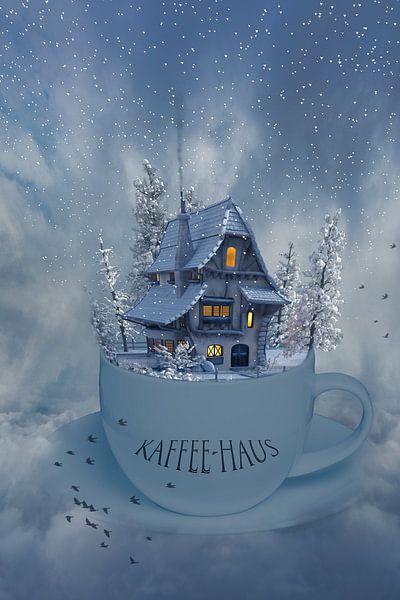The wintry coffee house by Puravida - Photography and photo art