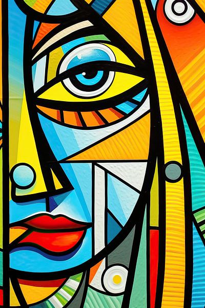 Picasso Piece No. 9.19 by ARTEO Paintings