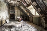 The Last Inhabitant. Lonely clown in a sanatorium - Lost Place