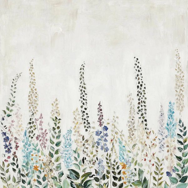 Blumenwiese im Sommer von Color Square