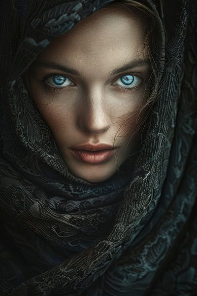 Blue eyes by Poster Art Shop