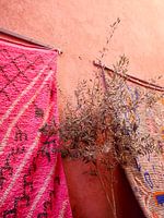 Habillage de la médina de Marrakech