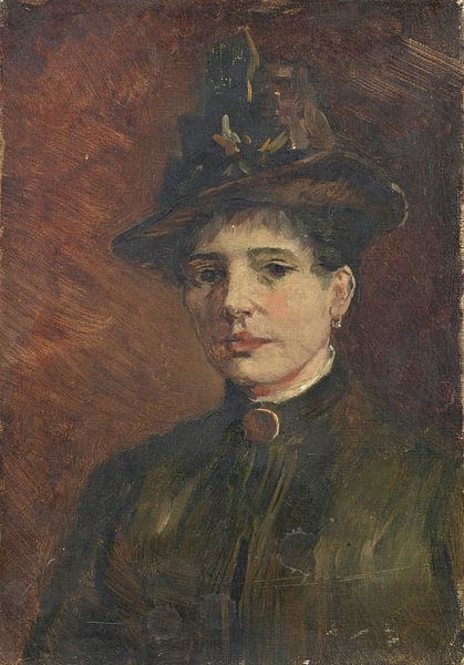 Porträt einer Frau, Vincent van Gogh von Meisterhafte Meister