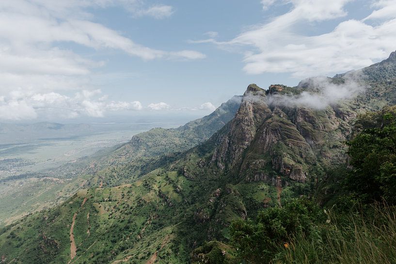 Irente Viewpoint Lushoto | The Usambara Mountains | Travel photography Tanzania | Nature | Wall art  by Alblasfotografie
