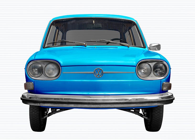 VW 411 en bleu clair par aRi F. Huber