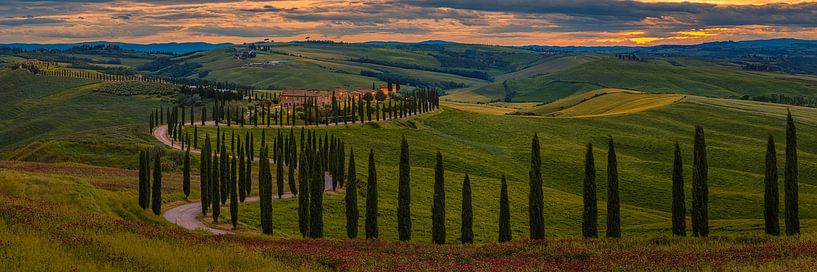 Sunset at Baccoleno by Henk Meijer Photography