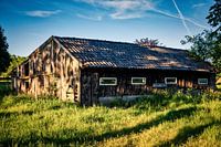Dilapidated barn